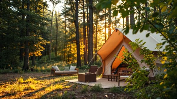 Top 10 campings de luxe pour des séjours raffinés