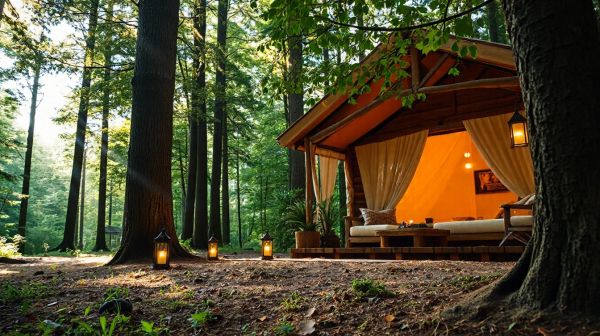 Top 10 campings de luxe pour des séjours raffinés